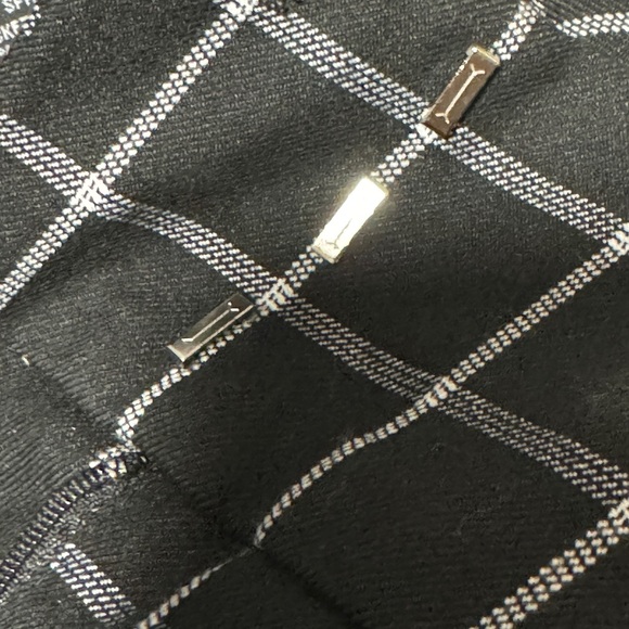 BCX skinny stretch checkered pants - Picture 5 of 5